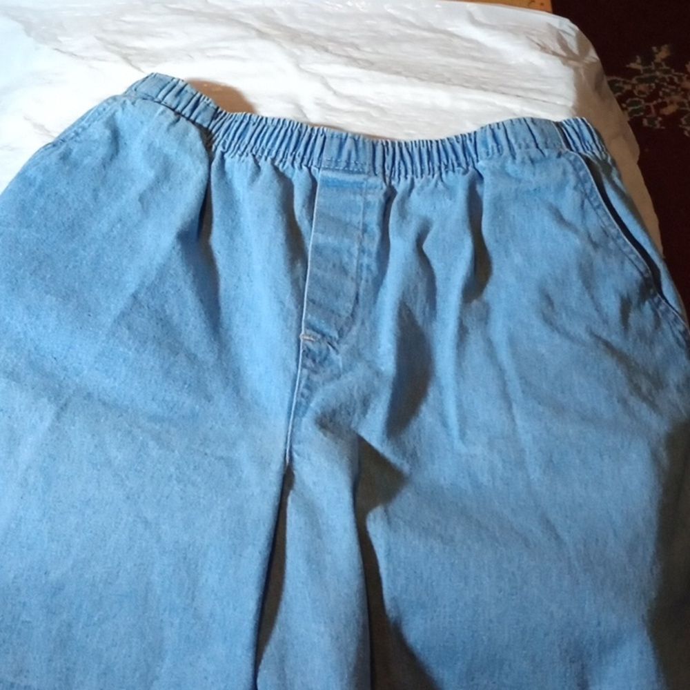 Cabin Creek size 14 stretchy top jeans shorts